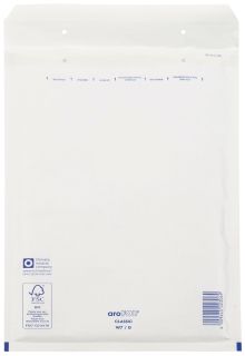 Luftpolstertaschen Nr. 7, 230x340 mm, weiß, 100 Stück, 1 St.