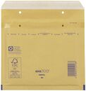 Luftpolstertaschen CD, 180x165 mm, braun, 10 Stück,...