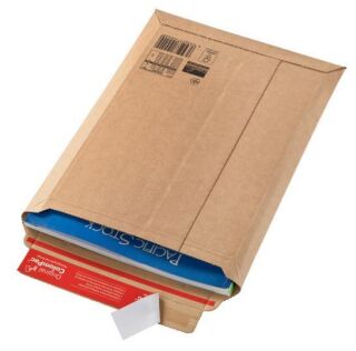 Versandtaschen Wellpappe 150x250x50 mm, braun, 1 St.