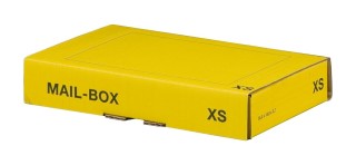 Post-Versandkarton Größe XS - gelb, 1 St.