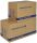 Transportboxen 500x350x355 mm, braun, 10 St.