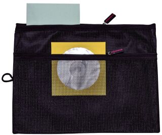 Sammeltasche für A4 - schwarz, gefüttertes Innenfach, 1 St.