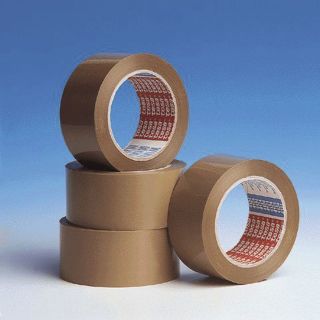 Verpackungsklebeband tesapack® 4195 - 50 mm x 66 m, PP, braun, 1 St.