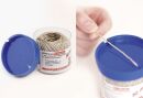 Kordelbox mit Bindfaden (PP) - fein, bis 5 kg, 120 m, 1 St.
