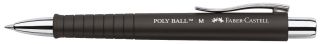 Kugelschreiber Poly Ball - M, dokumentenecht, schwarz, 1 St.