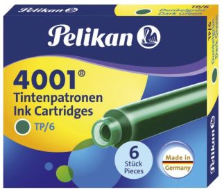 Tintenpatrone 4001® TP/6 - dunkelgrün, 6 Patronen, 1 St.