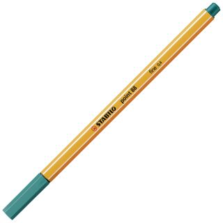 Fineliner - point 88 - türkisblau, 1 St.