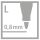 Filzschreiber GREENpoint® - 0,8 mm, lila, 1 St.