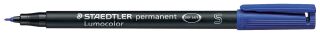 Feinschreiber Universalstift Lumocolor® - permanent, S, blau, 1 St.