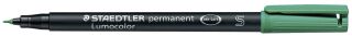 Feinschreiber Universalstift Lumocolor® - permanent, S, grün, 1 St.