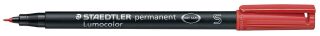 Feinschreiber Universalstift Lumocolor® - permanent, S, rot, 1 St.