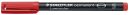 Feinschreiber Universalstift Lumocolor® - permanent, S, rot, 1 St.