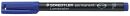 Feinschreiber Universalstift Lumocolor® - permanent, F, blau, 1 St.