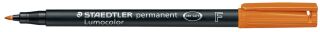 Feinschreiber Universalstift Lumocolor® - permanent, F, orange, 1 St.