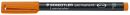 Feinschreiber Universalstift Lumocolor® - permanent, F, orange, 1 St.