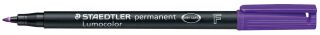 Feinschreiber Universalstift Lumocolor® - permanent, F, violette, 1 St.