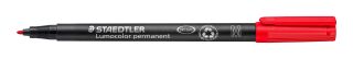 Feinschreiber Universalstift Lumocolor® - permanent, M, rot, 1 St.