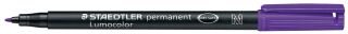 Feinschreiber Universalstift Lumocolor® - permanent, M, violett, 1 St.