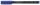 Feinschreiber Universalstift Lumocolor® - permanent, B, blau, 1 St.