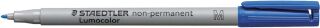 Feinschreiber Universalstift Lumocolor® - non-permanent, M, blau, 1 St.