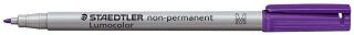 Feinschreiber Universalstift Lumocolor® - non-permanent, M, violett, 1 St.