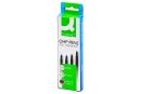 Faserschreiber - permanent, ca. 0,7 mm (F), 4er Pack, 1 St.