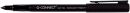 Faserschreiber, permanent, ca. 1 mm (M), schwarz, 1 St.