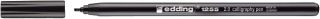 1255 Kalligrafie Stift - Fasermaler, 2,0 mm, schwarz, 1 St.