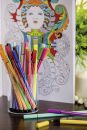 Premium-Filzstift - Pen 68 - 6er Pack - 6 Neonfarben, 1 St.