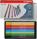 Premium-Filzstift - Pen 68 - 10er Metalletui - mit 10 verschieden Farben, 1 St.