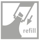 Tinte zum Nachfüllen - BOSS ORIGINAL Refill - grün, 1 St.