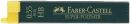Feinmine SUPER-POLYMER - 0,3/0,35 mm, HB, schwarz, 12...