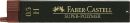 Feinmine SUPER POLYMER - 0,5 mm, H, schwarz, 12 Minen, 1 St.