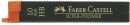 Feinmine SUPER POLYMER - 0,9/1 mm, HB, schwarz, 12 Minen,...