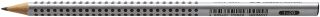 Bleistift GRIP 2001 - 2B, silbergrau, 1 St.