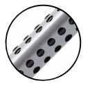 Bleistift Jumbo Grip - B, silber, 1 St.