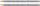 Bleistift Jumbo Grip - B, silber, 1 St.