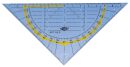 Geometrie-Dreieck ohne Griff, 160 mm, 1 St.
