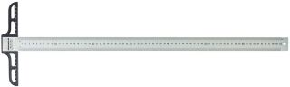 Präzisionszeichenschiene Edelstahl  - 70 cm, 1 St.