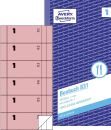 831 Bonbuch, Kompaktblock, mit Kellner-Nr., 2 x 50 Blatt,...