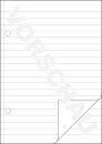 905 Durchschreibbuch, DIN A4, vorgelocht, 2 x 50 Blatt, weiß, 1 St.