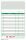 Kassenblock - zweifarbig - oben geheftet, 2 x 50 Blatt, 96 x 167 mm, nummeriert, 1 St.