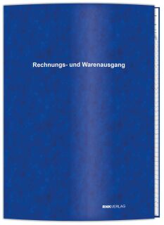 Rechnungs- und Warenausgang - Buch, 80 Seiten, DIN A4, 1 St.