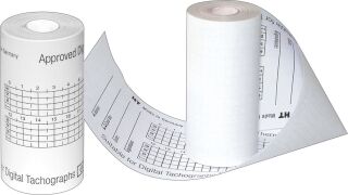 Original HAUG Thermopapierrolle digitale Tachographen - Economy, 8m x 57mm, 3 Rollen, 1 St.
