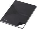 Notizbuch - A5, Hardcover, liniert, 96 Blatt, schwarz, 1 St.