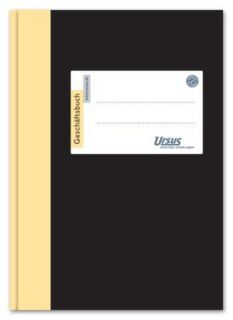 Geschäftsbuch - A6, 96 Blatt, 80g/qm, 5 mm kariert, 1 St.