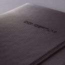 Notizbuch Conceptum - ca. A6, liniert, 194 Seiten, schwarz, Hardcover, 1 St.
