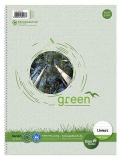 Collegeblock LIN21 - A4, 80 Blatt, 60 g/qm, liniert, 1 St.