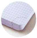 Office gebundenes Buch - A4, 5 mm kariert, sortiert, perf. Ecken, 1 St.
