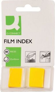 Index - 25 x 45 mm, gelb, 50 Streifen, 1 St.
